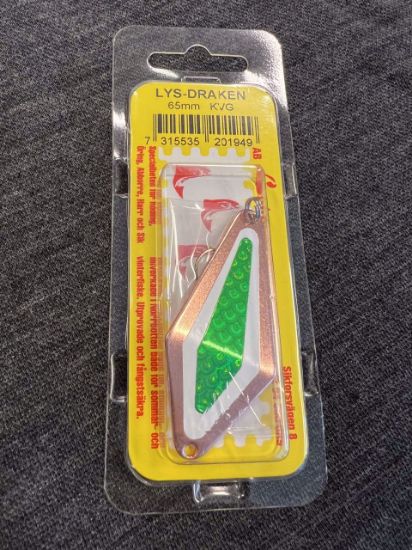 Bilde av LIdmans Lys-Draken 65mm Kobber/Hvit/Grønn