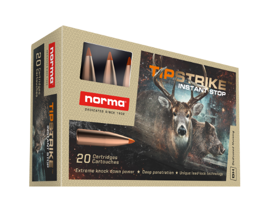 Bilde av Norma Tipstrike 6,5x55 9,1 g / 140 gr 20pk