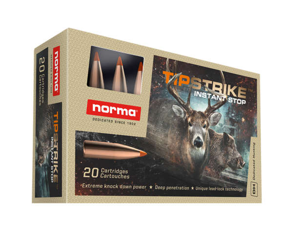 Bilde av Norma Tipstrike 6,5x55 9,1 g / 140 gr 20pk