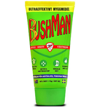 Vis detaljer for Bushman Dry Gel 40% Deet Bilde av Bushman Dry Gel 40% Deet
