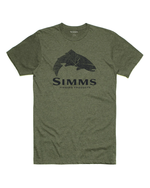 Bilde av Simms Wood Trout Fill T-Shirt