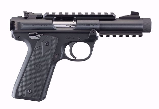 Bilde av Ruger MKIV 22/45 Tactical, cal. 22LR 4,4"/11cm 1/2"-28