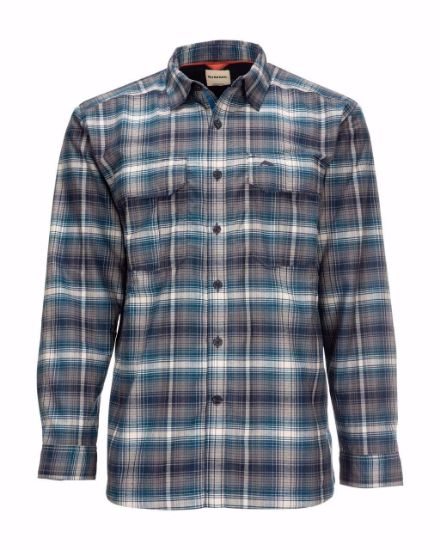 Bilde av Simms Coldweather Shirt Atlantis Steel Plaid S