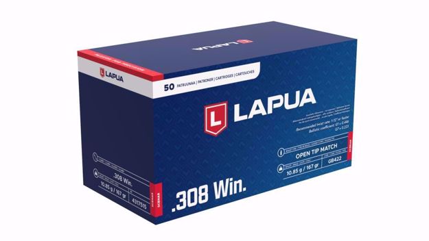 Bilde av Lapua 308 Win 10,85g / 167grs Scenar