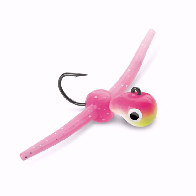 Bilde av Tungsten Mustach Jig Pink 2pcs 1,7gr