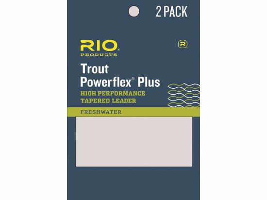 Bilde av RIO PowerflexPlus Leader 12ft 2pk OneColor 12ft 7X 0,10mm/1,3kg 2pk