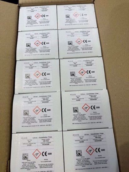 Bilde av RWS Tennhetter Large Rifle 100pk 