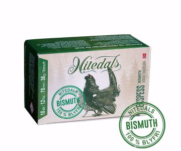 Vis detaljer for Nitedals Ekspress Bismuth 12/70 US3 36 g Bilde av Nitedals Ekspress Bismuth 12/70 US3 36 g