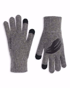 Vis detaljer for Wool Full FInger Glove m/screen tip Bilde av Wool Full FInger Glove m/screen tip