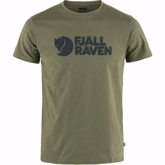 Bilde av Fjällräven Logo T-shirt M Navy S