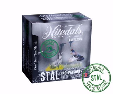 Vis detaljer for Nitedals Stål 12/70 HV US4 32 g Bilde av Nitedals Stål 12/70 HV US4 32 g