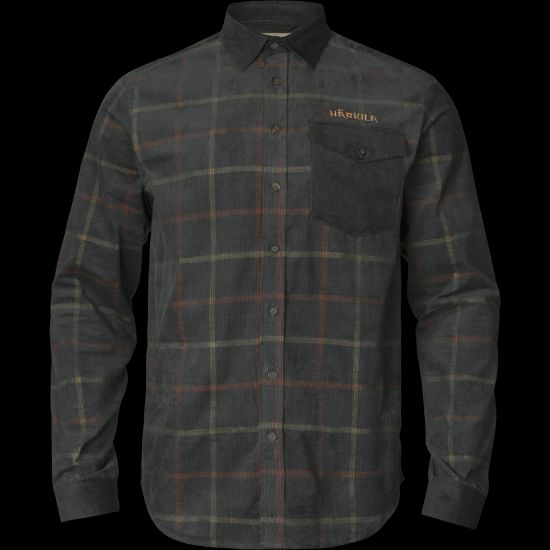 Bilde av Härkila Kaldfjord Cord.Check Shirt Phantom M