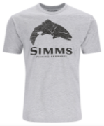 Bilde av Wood Trout Fill T-Shirt Grey Heather 