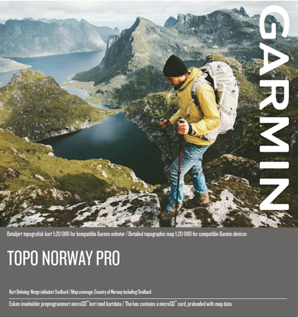 Bilde av  GARMIN TOPO NORWAY PRO 