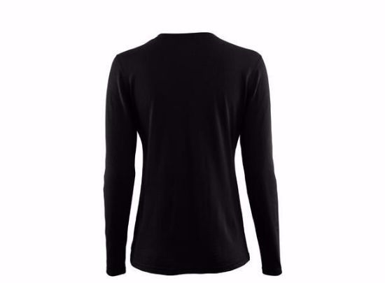 Bilde av LightWool Undershirt Long Woman Jet Black M