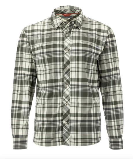 Bilde av Simms Bugstopper Shirt Foliage Madras Plaid M