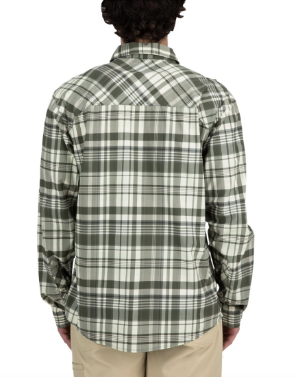 Bilde av Simms Bugstopper Shirt Foliage Madras Plaid S