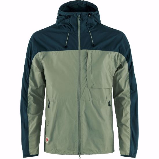 Bilde av High Coast Wind Jacket M PATINA GREEN-NAVY M