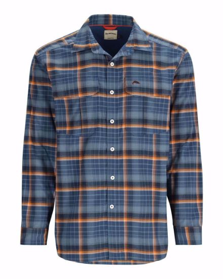 Bilde av Simms M'S Coldweather LS Shirt Nep./Sun G.O.P OneColor S