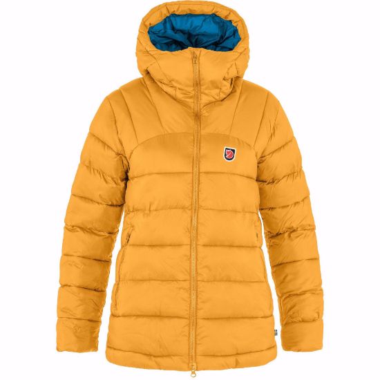 Bilde av Fjellreven Expedition Mid Winter Jacket W - Mustard Yellow-UN Blue  OneColor S