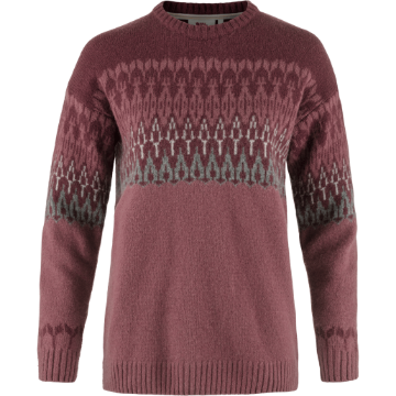 Vis detaljer for Fjellreven Övik Path Knit W - Mesa Purple-Dark Garnet  Bilde av Fjellreven Övik Path Knit W - Mesa Purple-Dark Garnet