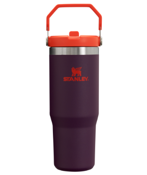 Vis detaljer for Drikkeflaske Iceflow Flip Straw Plum 0,89 L Bilde av Drikkeflaske Iceflow Flip Straw Plum 0,89 L