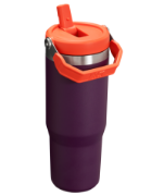 Bilde av Drikkeflaske Iceflow Flip Straw Plum 0,89 L