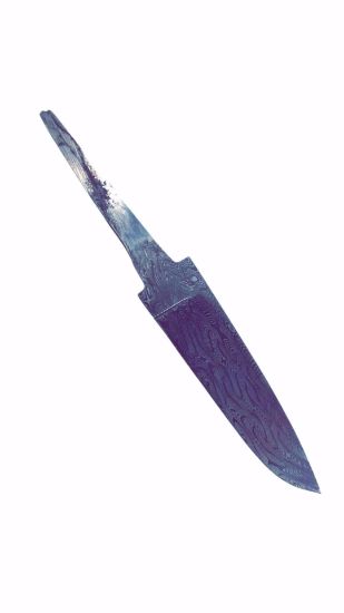Bilde av Knivblad 10cm Tyrkisk Twist damascus 