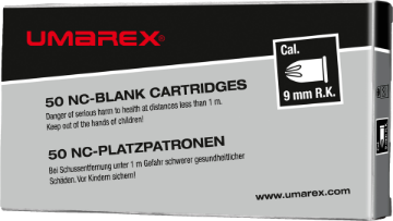 Vis detaljer for UMX: Startpatroner 9mm R.K. Bilde av UMX: Startpatroner 9mm R.K.