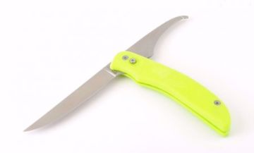 Vis detaljer for EKA Fishblade/Multiblade Filetkniv med Bukåpner - Lime  Bilde av EKA Fishblade/Multiblade Filetkniv med Bukåpner - Lime