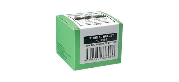 Bilde av S&B KULER 6,5 140 FMJ (#2905) (100 pk.)