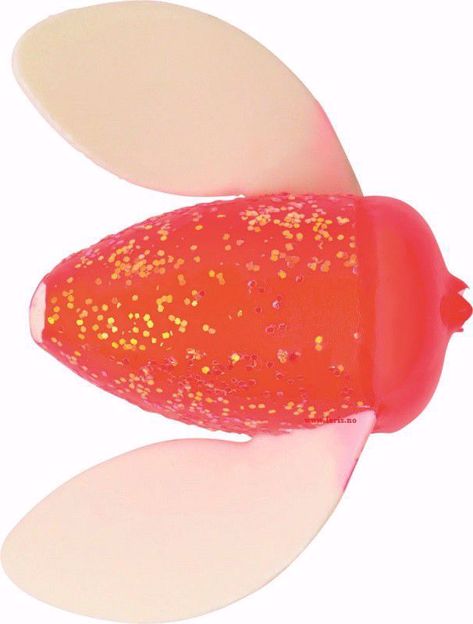 Bilde av Spin-n-Glo Size 6 Glitter Rocket Red