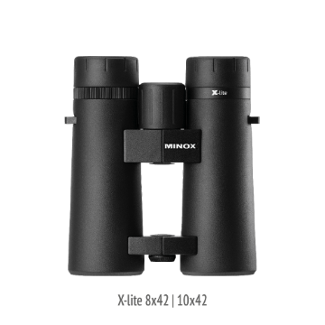 Vis detaljer for MINOX X-lite 10 x 42 Comfort bridge housing Bilde av MINOX X-lite 10 x 42 Comfort bridge housing