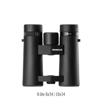 Vis detaljer for MINOX X-lite 8 x 34 Comfort bridge housing Bilde av MINOX X-lite 8 x 34 Comfort bridge housing