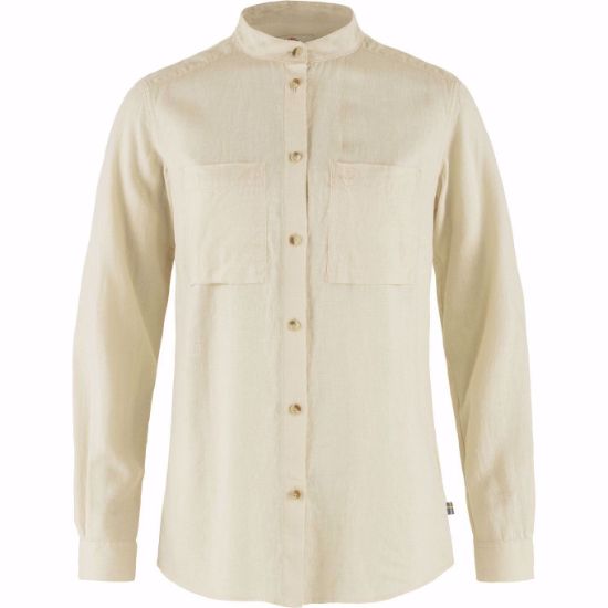 Bilde av  Övik Hemp Shirt LS W Chalk White S