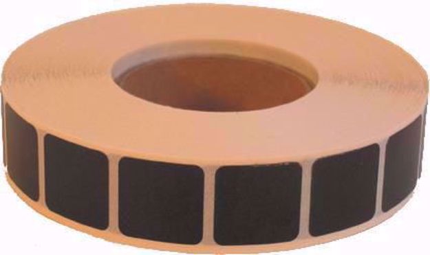 Bilde av Klistrelapp Sort 17x17mm