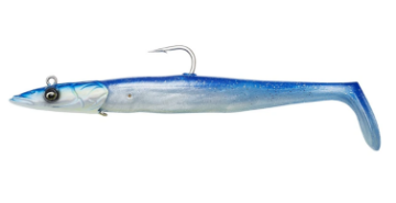 Vis detaljer for SANDEEL V2 14CM 33G SINKING BLUE PEARL SILVER 2+1 Bilde av SANDEEL V2 14CM 33G SINKING BLUE PEARL SILVER 2+1