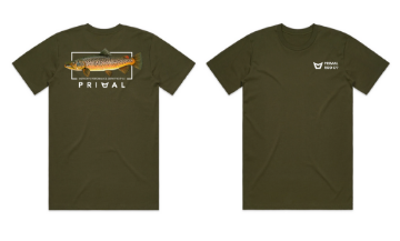 Vis detaljer for Primal Artist Tee Brown Trout Olive Bilde av Primal Artist Tee Brown Trout Olive