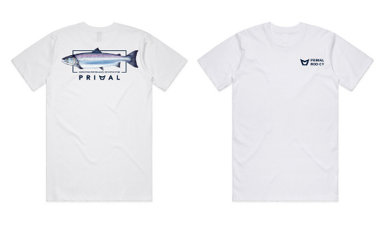 Bilde av Primal Artist Tee Salmon White S OneSize