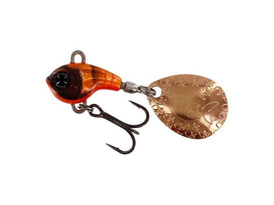 Bilde av DROPBITE TUNGSTEN SPIN TAIL JIG 1,8CM 9G FIRE CRAW