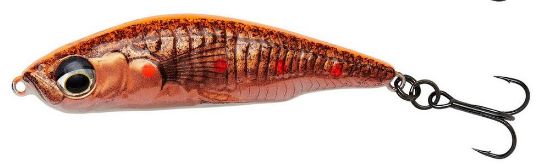 Bilde av 3D STICKLEBAIT PENCIL 5.5CM 7G SINKING FLUO ORANGE COPPER