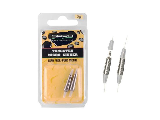 Bilde av SPRO Tungsten Micro Sinker 5g 2-stk.