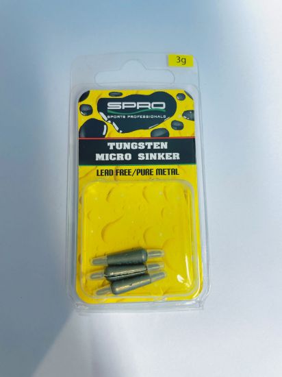 Bilde av SPRO Tungsten Micro Sinker 3g 3-stk.