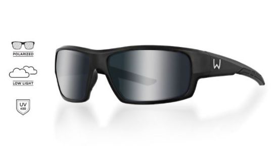 Bilde av w6 sport 10 matte black  lb brown lm tw  silver flash ar blue