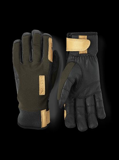 Bilde av Ergo Grip Active Wool Terry - 5 finger Dark Forest/Black OneColor 7
