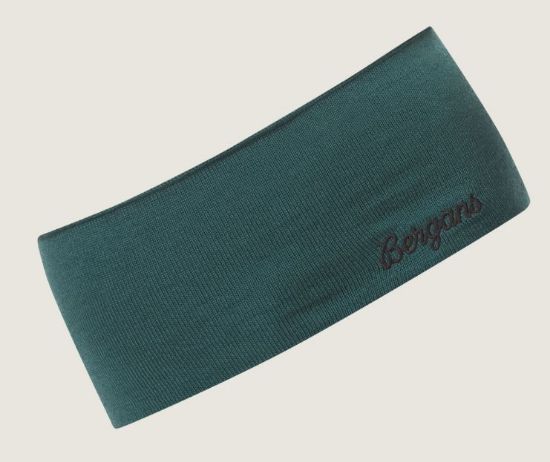 Bilde av Bergans Allround Thin Merino Headband Malachite Green One Size