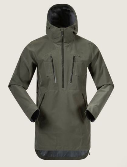 Bilde av Bergans Hogna 3L Anorak Green Mud Green Mud XS