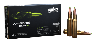 Vis detaljer for Sako 8x57 IS Powerhead Blade 180 SP (20 pk.) Bilde av Sako 8x57 IS Powerhead Blade 180 SP (20 pk.)