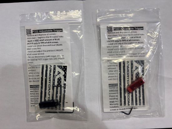 Bilde av Armory Craft SIG Sauer P322 ADJ Avtrekk Red OneSize