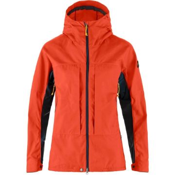 Vis detaljer for Bergtagen G-1000 Jacket W Flame Orange-Mountain Blue Bilde av Bergtagen G-1000 Jacket W Flame Orange-Mountain Blue